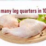 How many leg quarters in 10 lbs